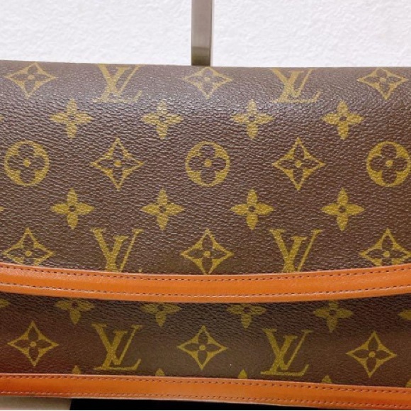 Louis Vuitton Monogram Clutch Pochette Dame GM EUC - Picture 3 of 13